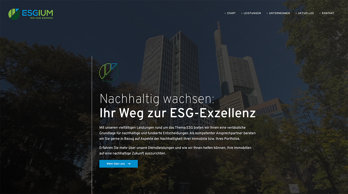 ESGium GmbH ESG und Nachhaltigkeitsberatung